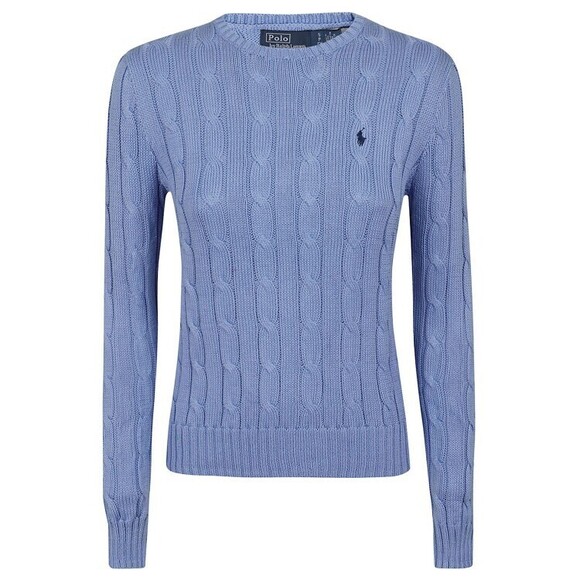 Polo Ralph Lauren Sweaters - Polo Ralph Lauren Cable Knit Sweater With Embroidered Horse - NWT